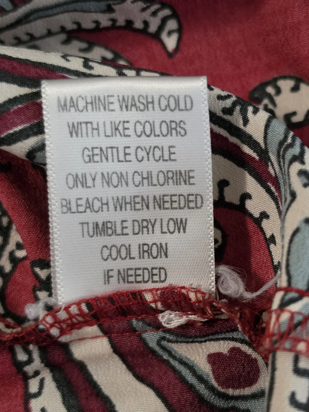 Charlotte Russe Burgundy Paisley Wrap-Style Romper